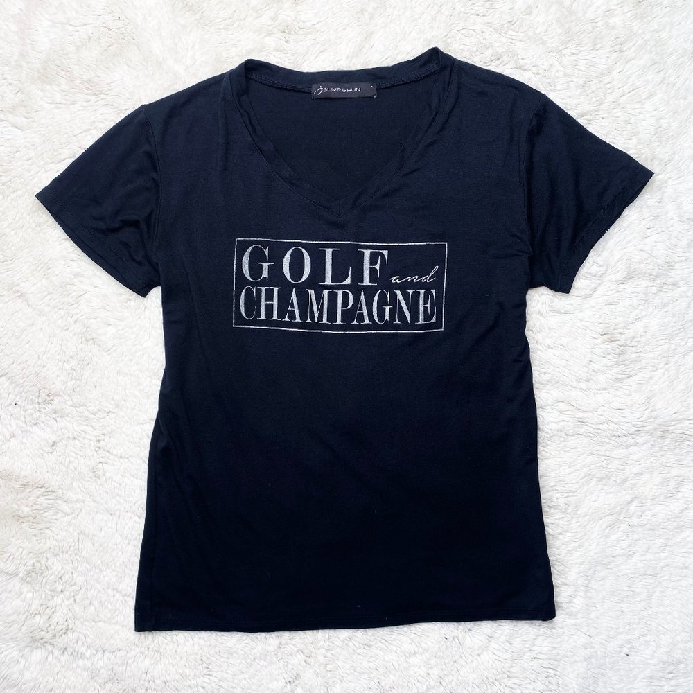 [UEC] Bump & Run Golf & Champagne Tee | Large